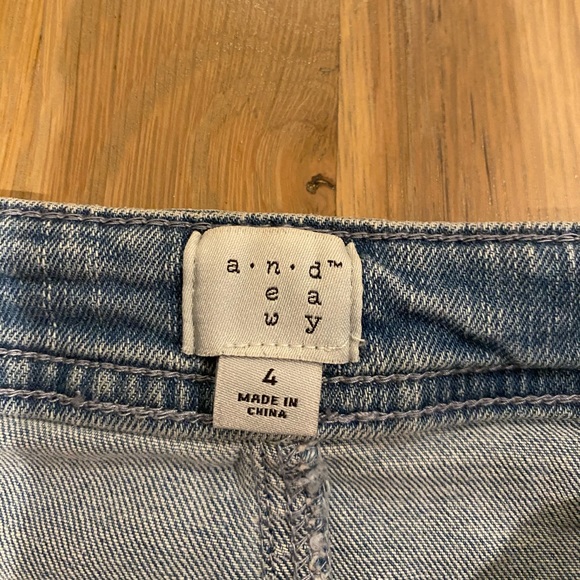 Anthropology denim skirt - Picture 3 of 3